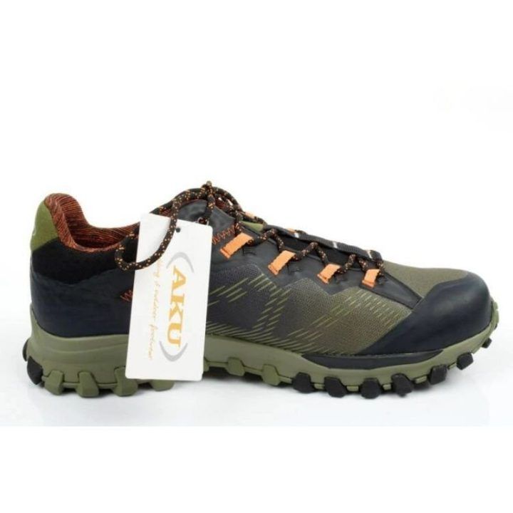 Vyriški žygio batai su GORE-TEX membrana AKU Levia GTX, žali