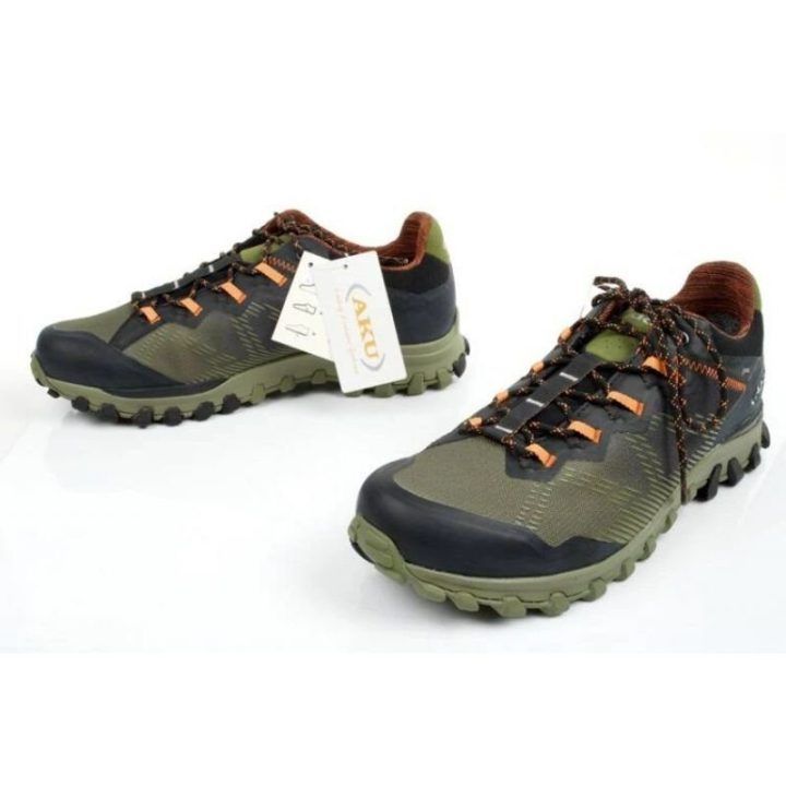 Vyriški žygio batai su GORE-TEX membrana AKU Levia GTX, žali