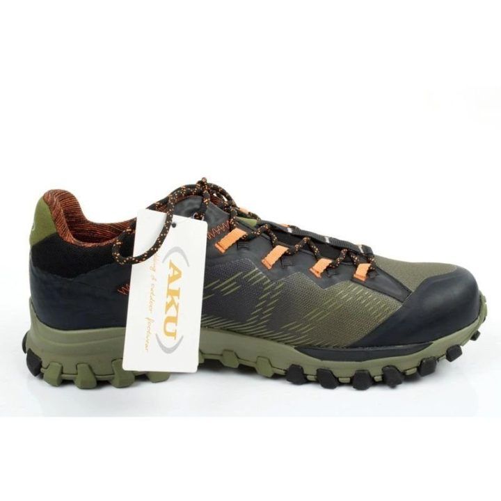 Vyriški žygio batai su GORE-TEX membrana AKU Levia GTX, žali