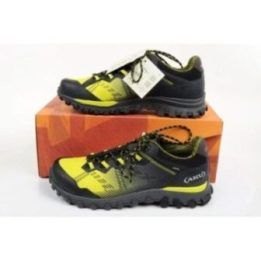Vyriški žygio batai su GORE-TEX AKU Levia GTX, juodi ir geltoni