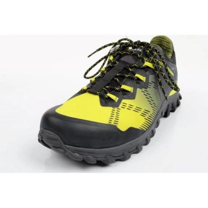 Vyriški žygio batai su GORE-TEX AKU Levia GTX, juodi ir geltoni