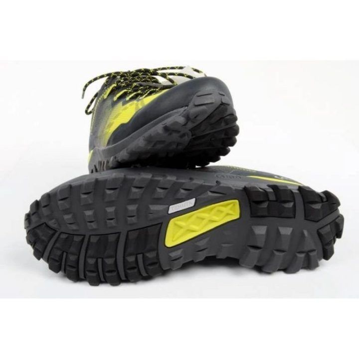 Vyriški žygio batai su GORE-TEX AKU Levia GTX, juodi ir geltoni