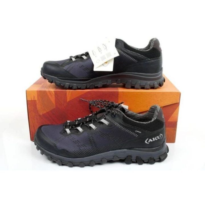 Vyriški žygio batai su GORE-TEX membrana Aku Levia GTX, juodi