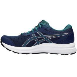 Moteriški bėgimo bateliai ASICS Gel Contend 8, tamsiai mėlyni ir balti