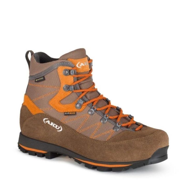 Moteriški žygio batai iš natūralios odos AKU Trekker GTX, rudi