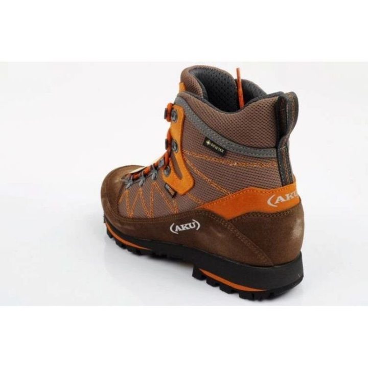 Moteriški žygio batai iš natūralios odos AKU Trekker GTX, rudi
