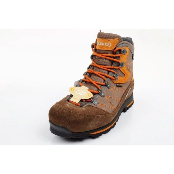 Moteriški žygio batai iš natūralios odos AKU Trekker GTX, rudi