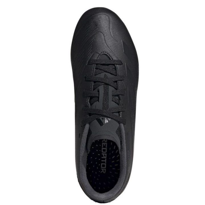 Vaikiški futbolo bateliai FG adidas Predator League, juodi