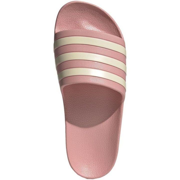 Moteriškos šlepetės baseinui adidas Adilette Aqua, rožinės