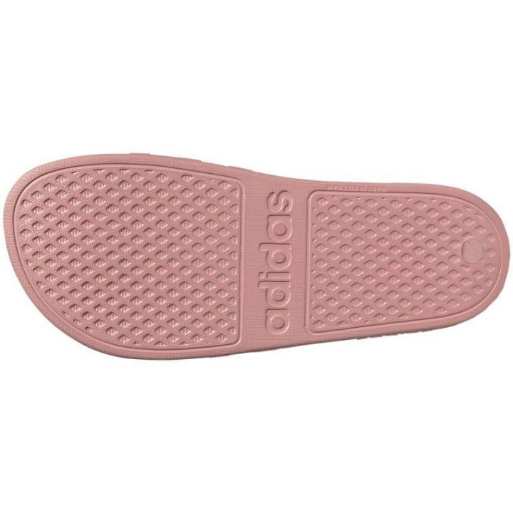 Moteriškos šlepetės baseinui adidas Adilette Aqua, rožinės