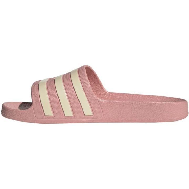 Moteriškos šlepetės baseinui adidas Adilette Aqua, rožinės
