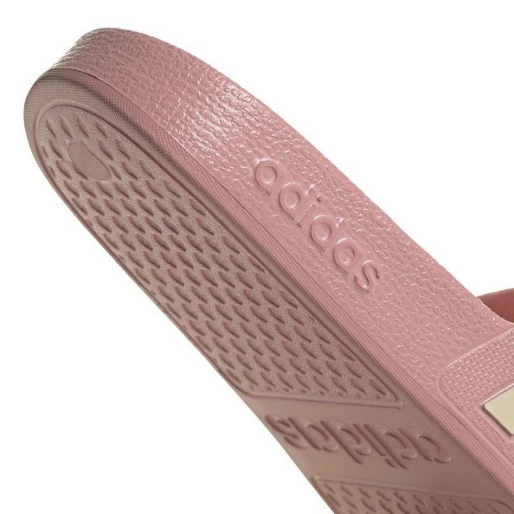 Moteriškos šlepetės baseinui adidas Adilette Aqua, rožinės