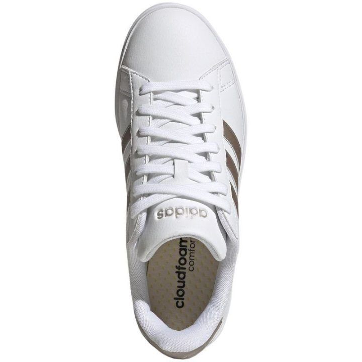 Moteriški sportbačiai adidas Grand Court Cloudfoam, balti