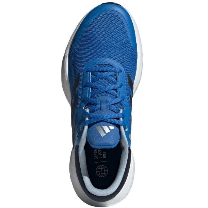 Vyriški kvėpuojantys bėgimo bateliai adidas Response, mėlyni