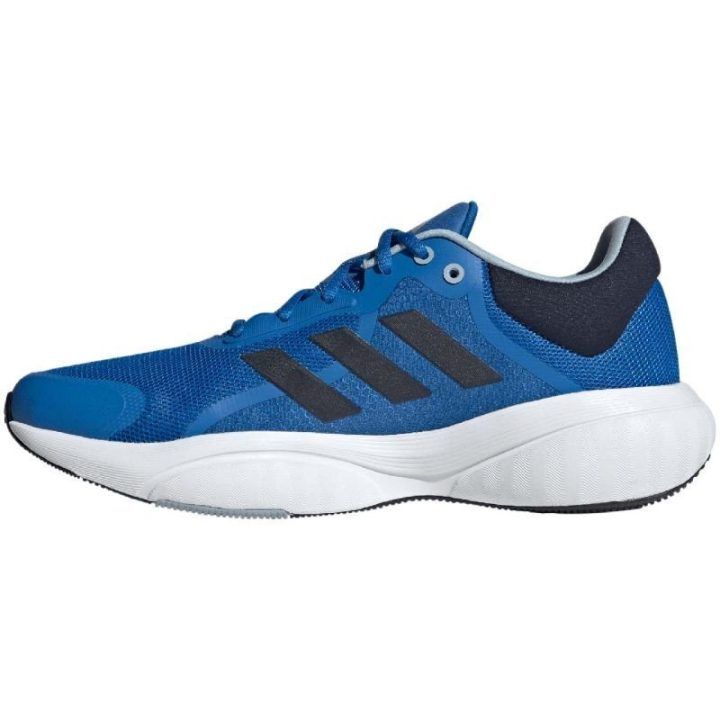 Vyriški kvėpuojantys bėgimo bateliai adidas Response, mėlyni