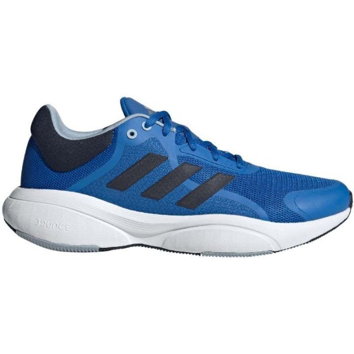 Vyriški kvėpuojantys bėgimo bateliai adidas Response, mėlyni