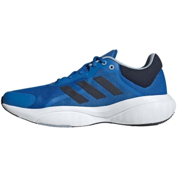Vyriški kvėpuojantys bėgimo bateliai adidas Response, mėlyni
