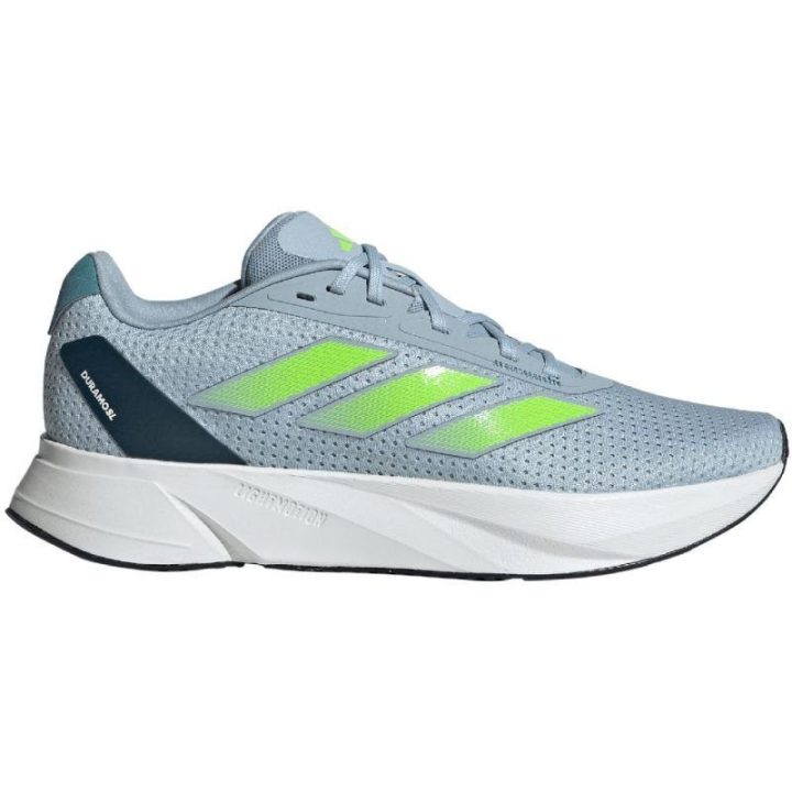 Moteriški bėgimo bateliai adidas Duramo SL, mėlyni ir žali