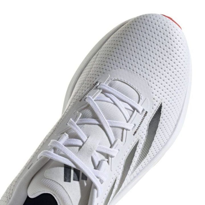 Vyriški bėgimo bateliai adidas Duramo SL, balti ir raudoni