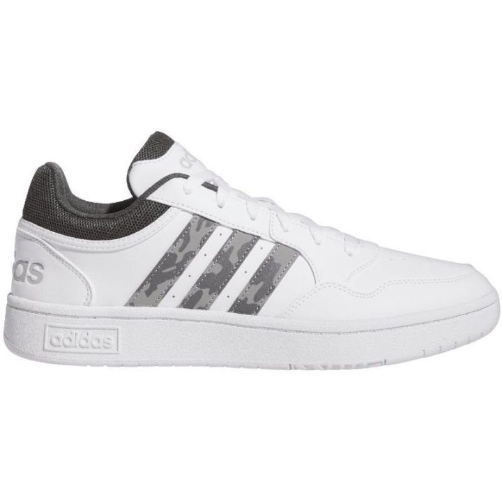 Vyriški laisvalaikio batai adidas Hoops 3.0, balti