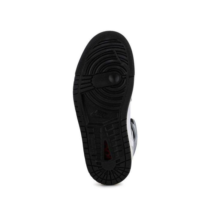 Moteriški sportbačiai Nike Air Jordan 1 Zoom CMFT 2, balti, sidabro spalvos ir juodi