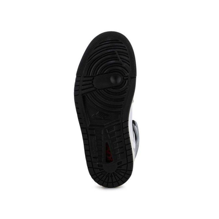 Moteriški sportbačiai Nike Air Jordan 1 Zoom CMFT 2, balti, sidabro spalvos ir juodi