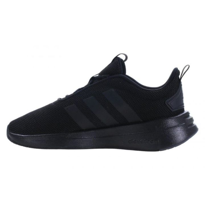 Moteriški žemo profilio sportbačiai adidas Racer TR23, juodi
