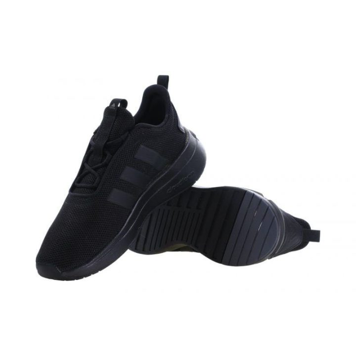 Moteriški žemo profilio sportbačiai adidas Racer TR23, juodi