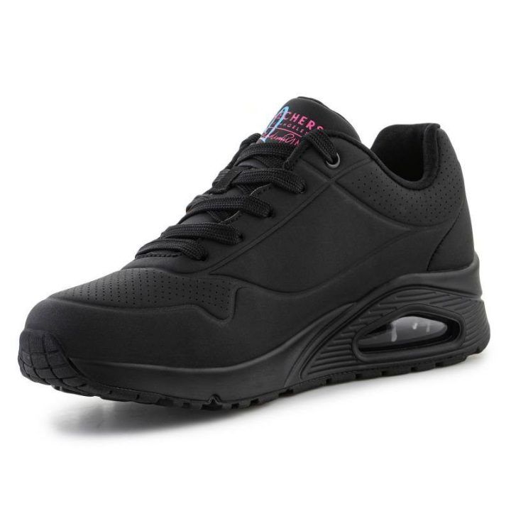 Moteriški sportbačiai Skechers Highlight Love, juodi, įvairiaspalviai