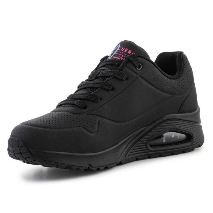 Moteriški sportbačiai Skechers Highlight Love, juodi, įvairiaspalviai