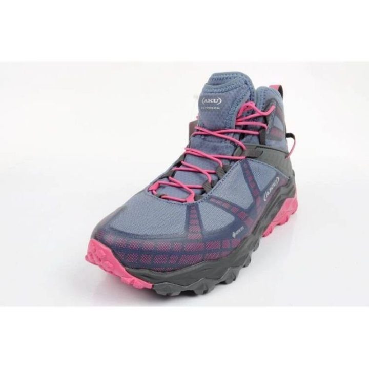 Moteriški žygio batai su GORE-TEX Aku Flyrock GTX, mėlyni