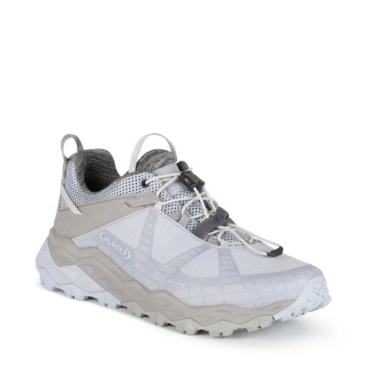 Moteriški žygio batai su GORE-TEX membrana AKU Flyrock, pilki