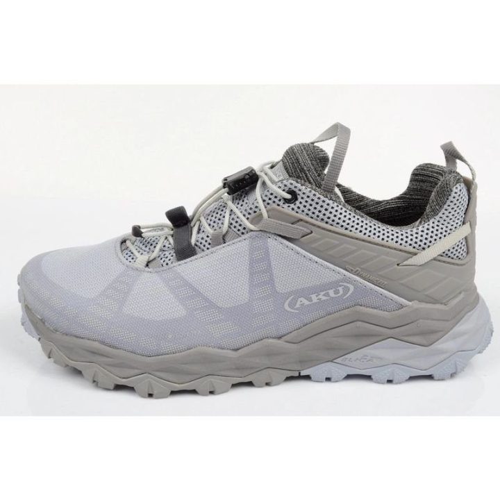 Moteriški žygio batai su GORE-TEX membrana AKU Flyrock, pilki