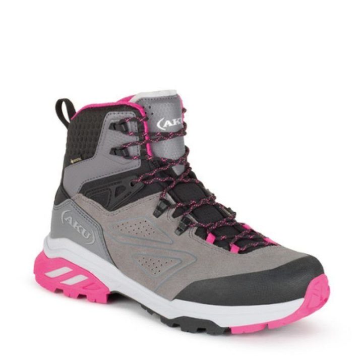 Moteriški žygio batai su GORE-TEX AKU Reactive GTX, pilki