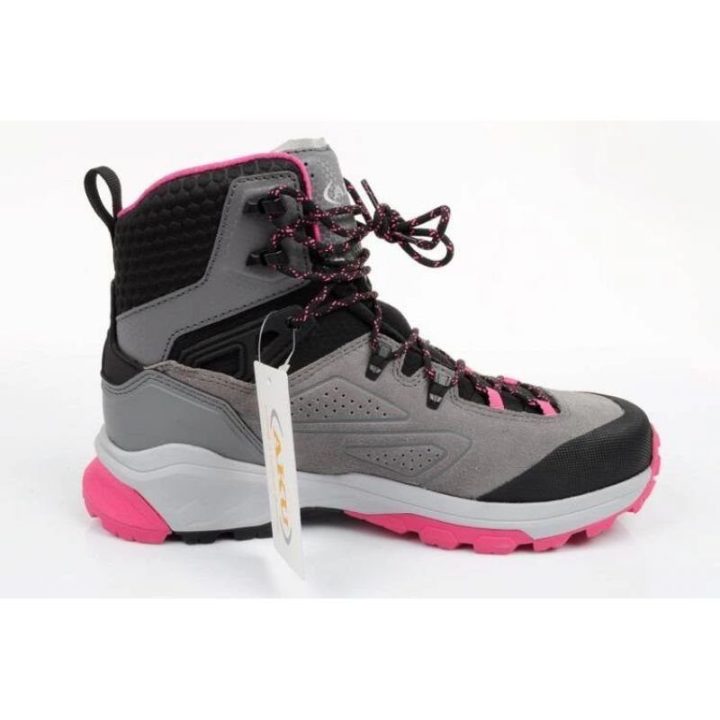 Moteriški žygio batai su GORE-TEX AKU Reactive GTX, pilki