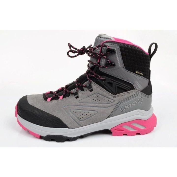 Moteriški žygio batai su GORE-TEX AKU Reactive GTX, pilki
