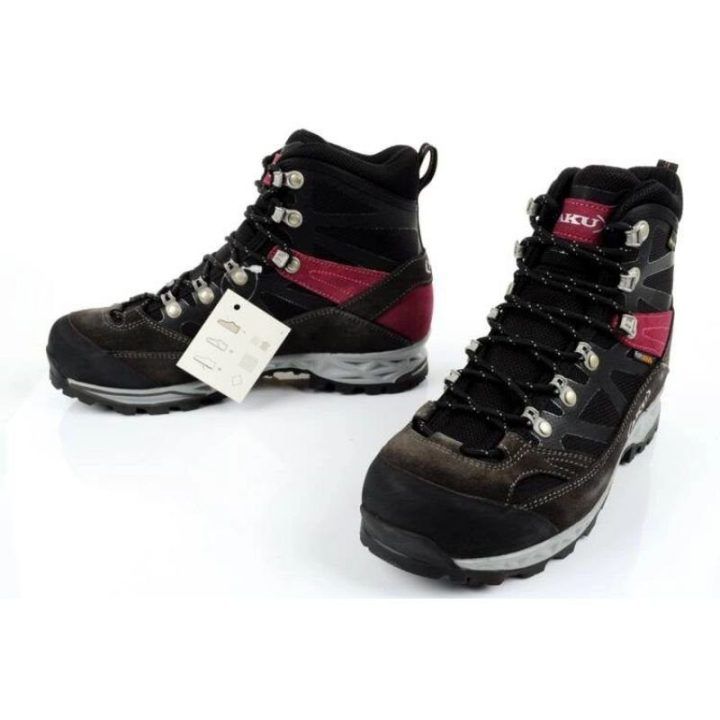 Moteriški žygio batai Aku Trekker Pro GORE-TEX, juodi