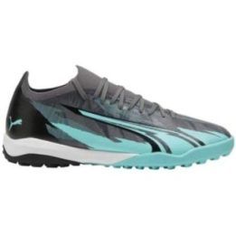 Vyriški futbolo bateliai Puma Ultra Match Rush TT, pilki ir mėlyni