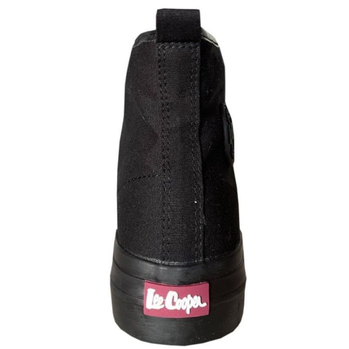 Moteriški sportbačiai su paaukštintu padu Lee Cooper, juodi