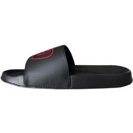 Moteriškos šlepetės Lee Cooper, juodos ir raudonos