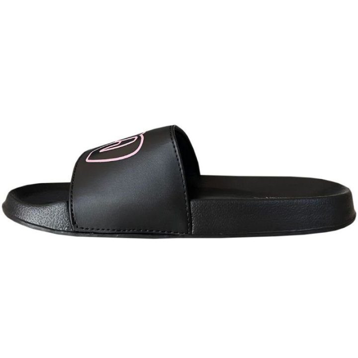Moteriškos šlepetės Lee Cooper, juodos ir rožinės