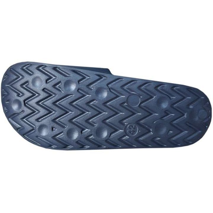 Vyriškos vasarinės šlepetės Lee Cooper, tamsiai mėlynos ir baltos
