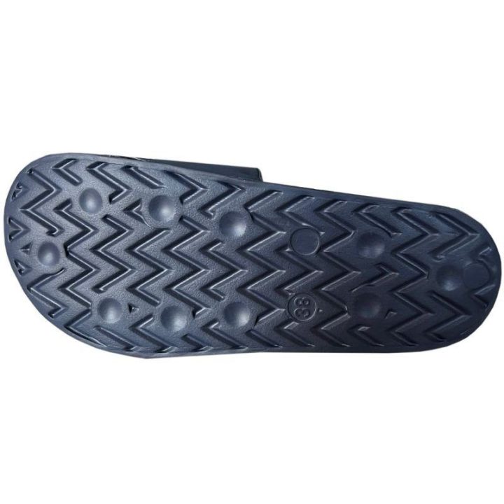 Moteriškos šlepetės Lee Cooper, tamsiai mėlynos ir baltos
