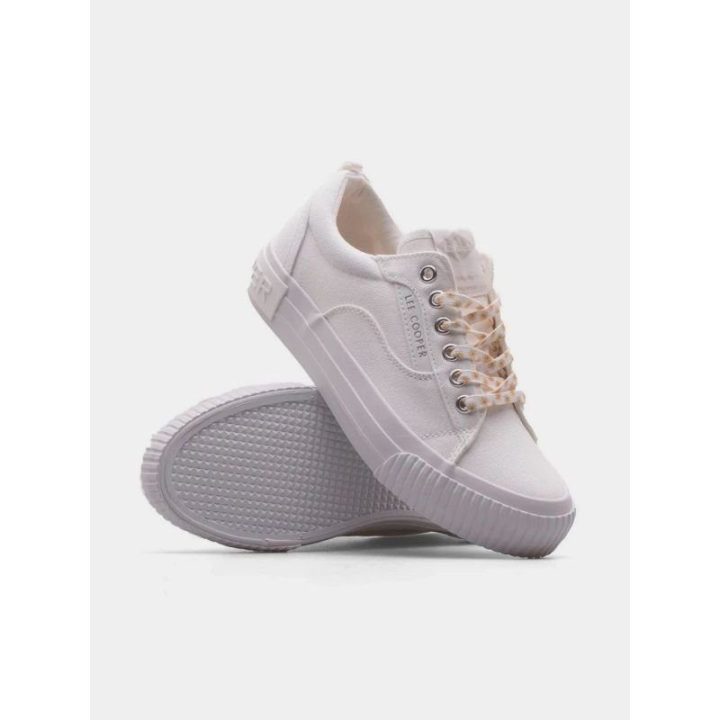 Moteriški kedai Lee Cooper, balti