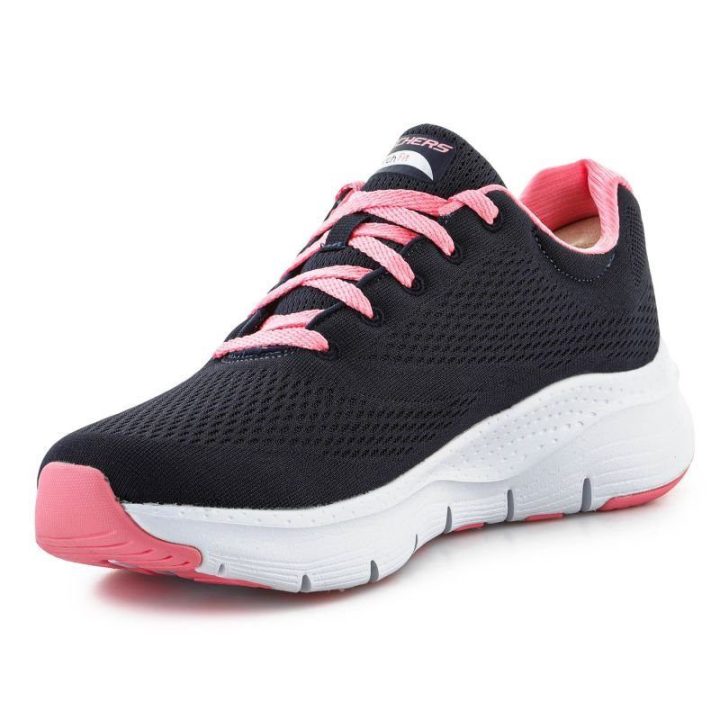 Moteriški sportbačiai Skechers Big Appeal, tamsiai mėlyni ir koraliniai