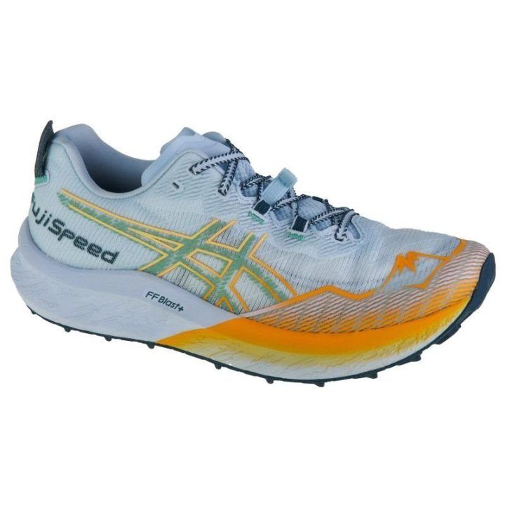 Vyriški bėgimo bekele bateliai Asics Fujispeed 2, mėlyni
