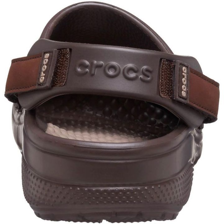 Vyriškos klumpės su lipukais Crocs Yukon Vista II LR, rudos