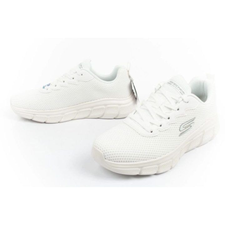 Vyriški sportbačiai Skechers BOBS B Flex Chill Edge, balti