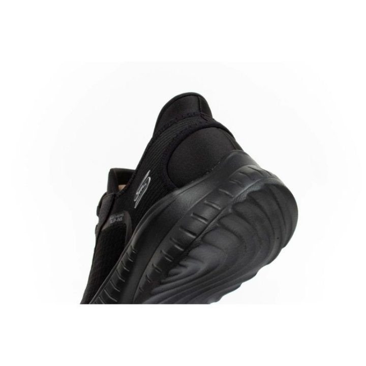 Moteriški sportbačiai Skechers Bobs Squad Slip-ins, juodi