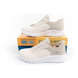 Moteriški sportbačiai Skechers Bobs Squad Slip-ins, smėlio